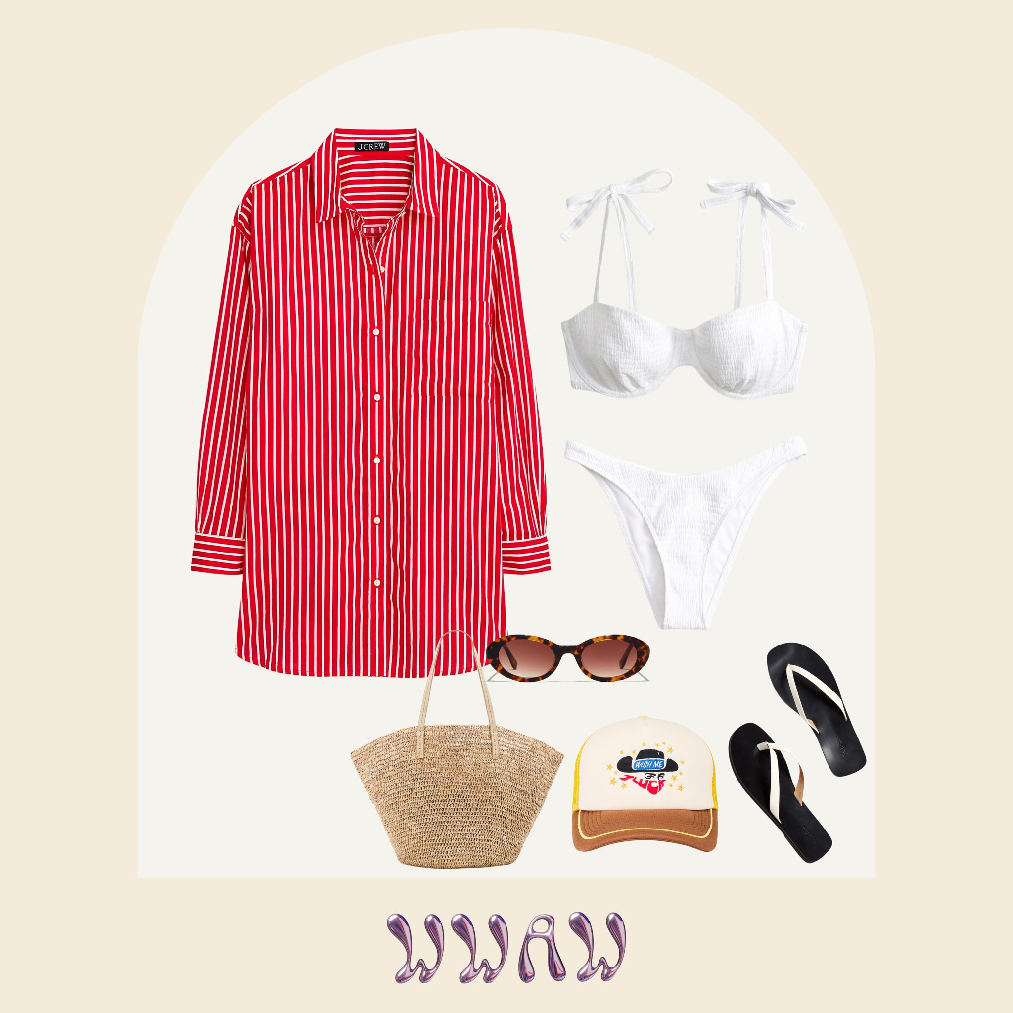 4th of July by the water 🤍🍓🎇

#LTKStyleTip