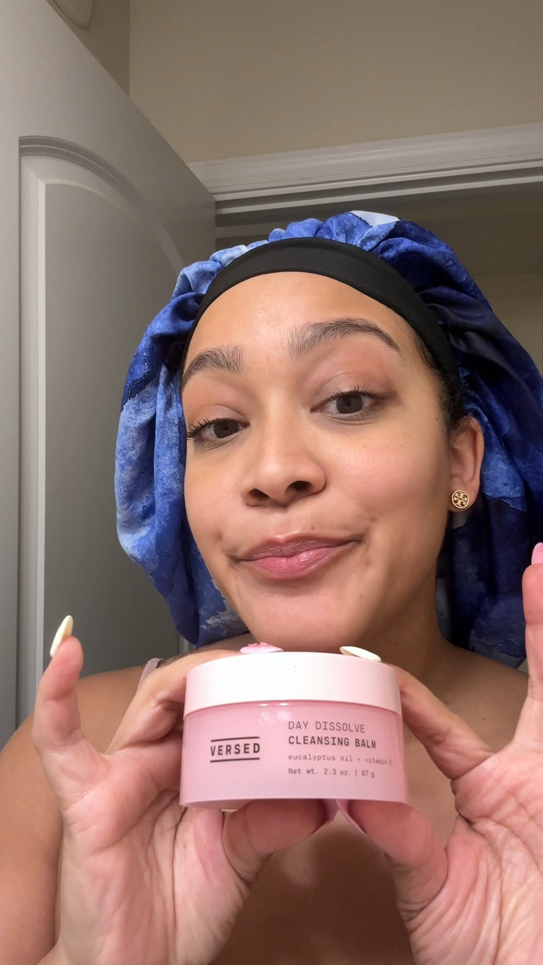 Makeup Removal using the versed cleansing balm  

#LTKBeauty