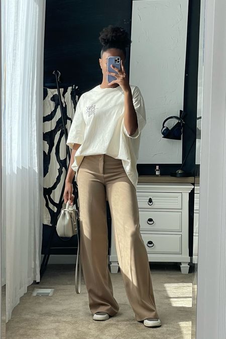 The way mens shirts fit on women is unmatched. Casual outfit of the day to make runs!

My trousers are Zara so I’ll link similar ones from Abercrombie, I have a pair and they are excellent quality as well!

#LTKstyletip #LTKBacktoSchool