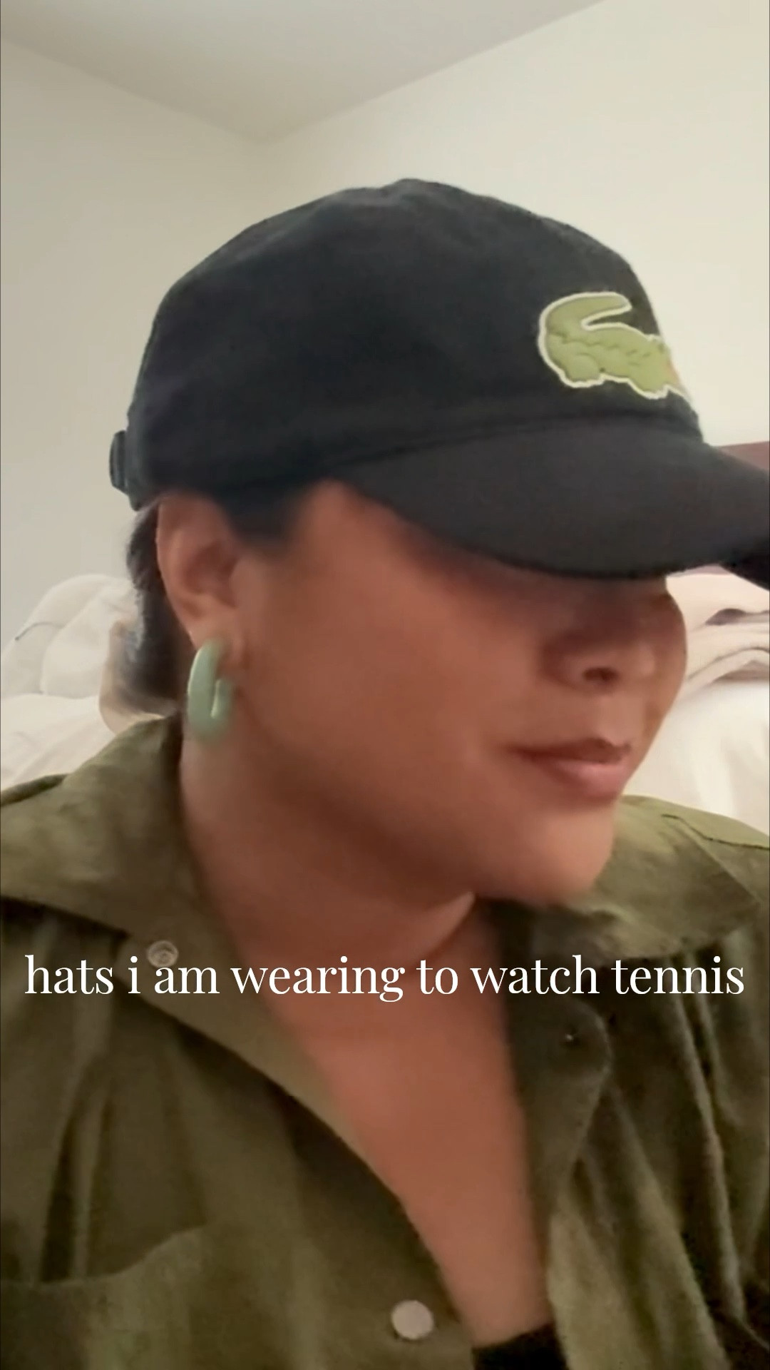 Hats to Wear to a Tennis Match

Packing for a tennis match always includes one thing I know I’ll wear on repeat, a good hat. Between the sun, long matches, and time spent walking around, it ends up being both practical and part of the overall look.

I like choosing hats that feel easy but still styled with the rest of what I’m wearing. It’s one of those accessories that pulls everything together without trying too hard.

What I reach for

A classic tennis cap for that sporty, effortless look that always works courtside
A neutral everyday hat that goes with everything and is easy to throw on between matches
A slightly more structured hat that feels a little more elevated for lunch or walking around

Hats are one of the easiest ways to lean into that tennis aesthetic. Whether you go sporty with a branded cap or keep it minimal with a neutral tone, it adds that put together feel while also giving you sun coverage throughout the day.

It’s one of those pieces you don’t think about much but end up wearing the most.

#tennisoutfitideas #tennisstyle #sportychic #athleisurestyle #outfitideas

tennis hats | tennis match outfit | what to wear to tennis match | sporty accessories | tennis spectator style

#LTKMidsize #LTKPetite #LTKActive