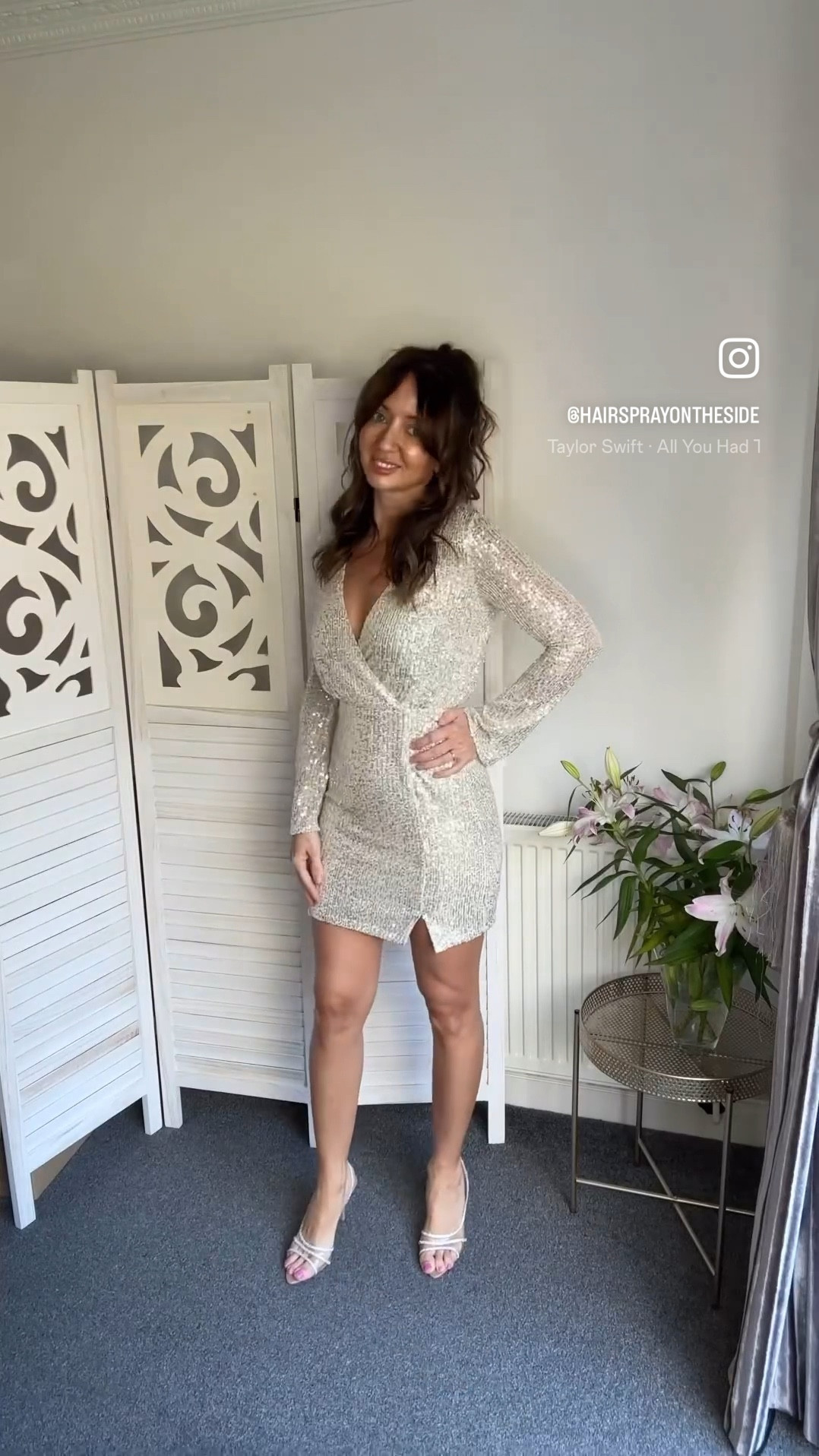 Night out dresses perfect for a night out with the girls or date night one sparkly wrap dress, one warm knitted dress. #prettylavish #nightoutdress #partydress #knitteddress #wrapdress

#LTKSeasonal #LTKeurope