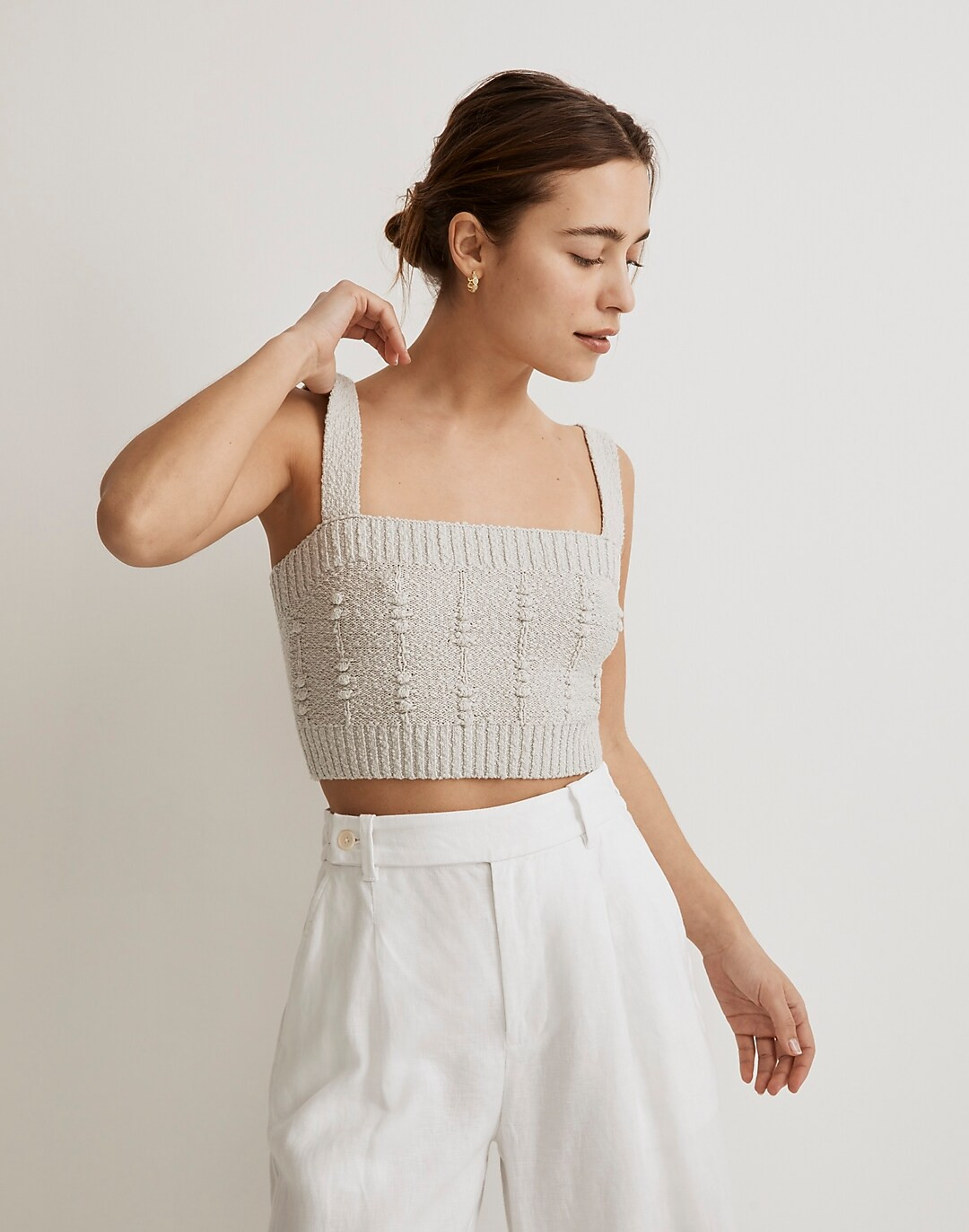 Beeanca Bobble-Knit Tank Sweater | Madewell