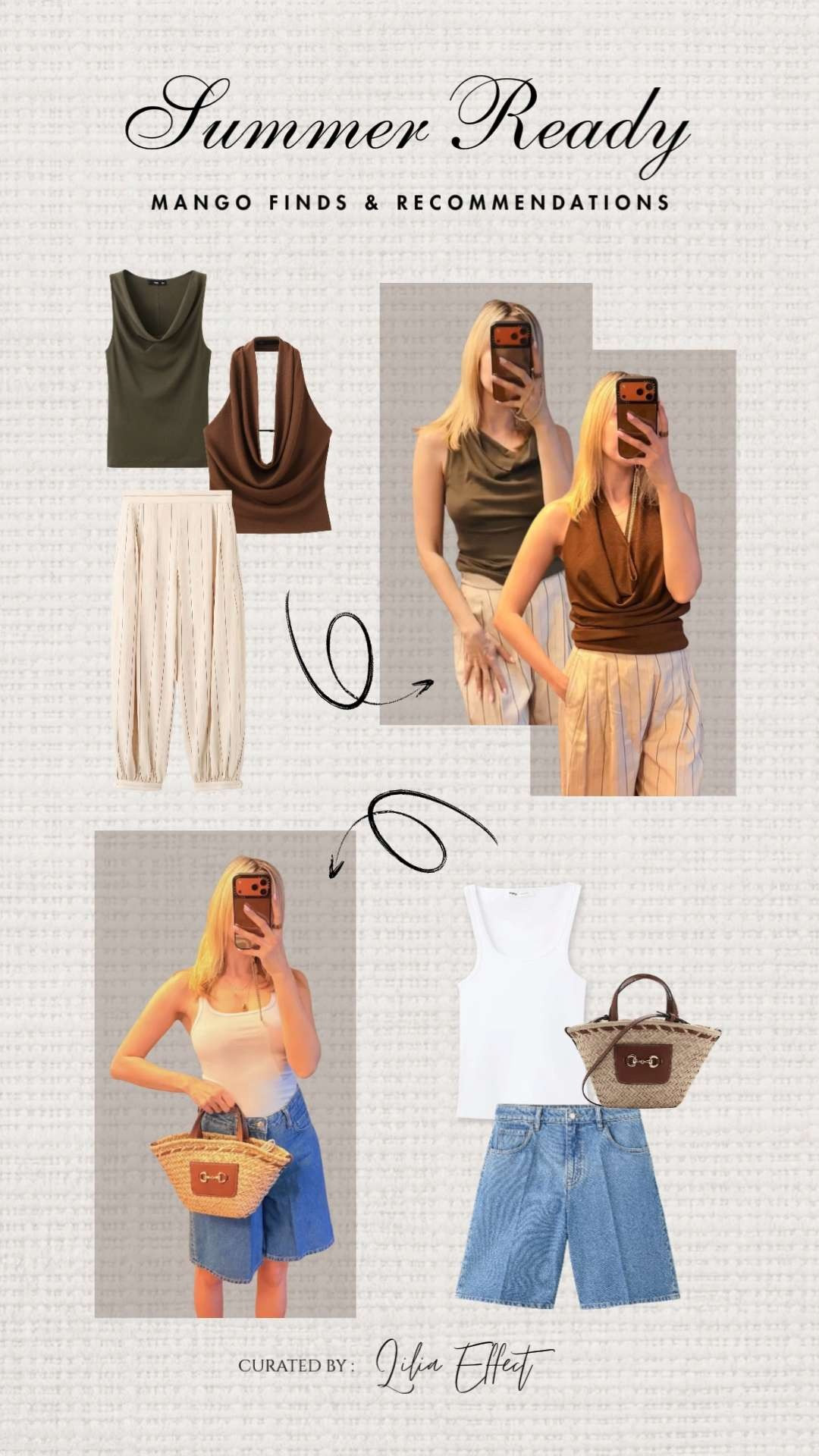 Summer ready — Mango finds & recommendations ☀️🤍 Effortless staples, breezy silhouettes, and timeless pieces perfect for building a chic warm-weather wardrobe. ✨
 

 #LTKdayinmylife #LTKgrwm #LTKootd