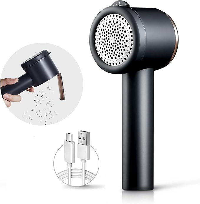 Fabric Shaver Rechargeable Lint Remover, Electric Lint Shaver Sweater Defuzz Shaver with 5 Shaver... | Amazon (US)