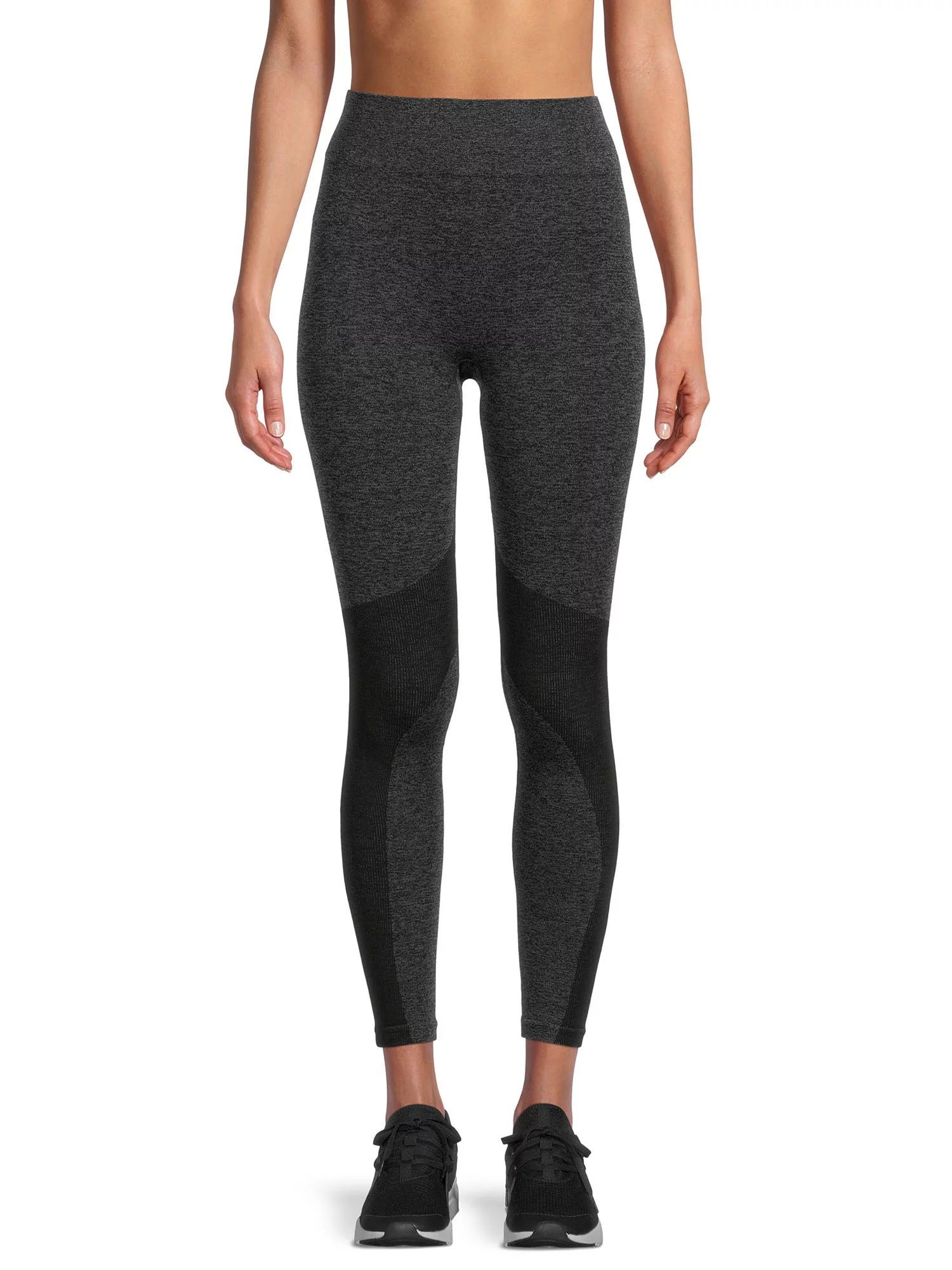 Chloe Ting Women's Seamless Marl Colorblocked Leggings | Walmart (US)