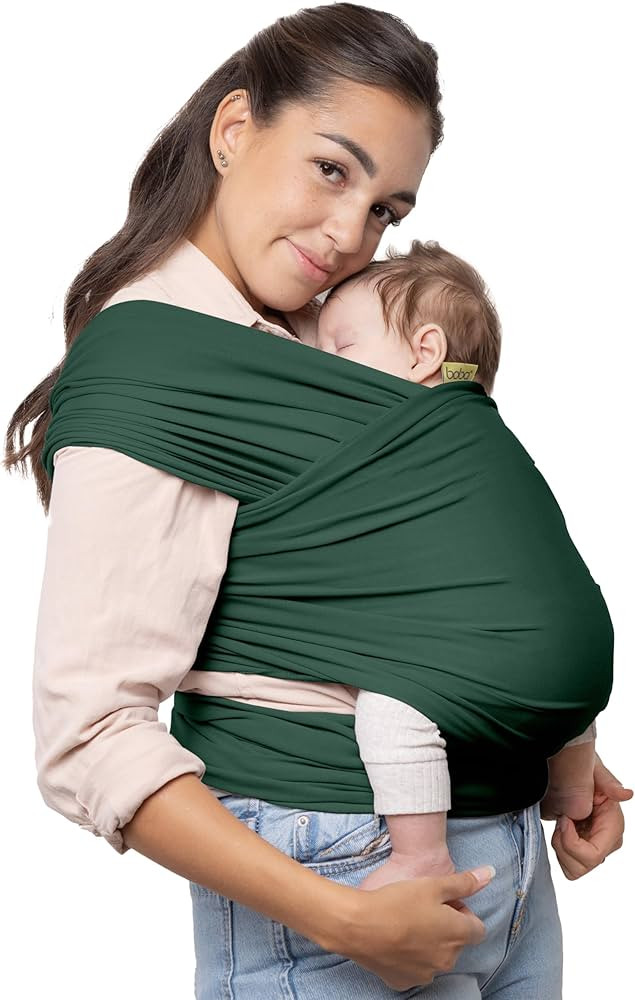 Boba Baby Wrap Carrier – Original Baby Sling Carrier for Newborns (7–35 lbs), Soft, Secure, H... | Amazon (US)