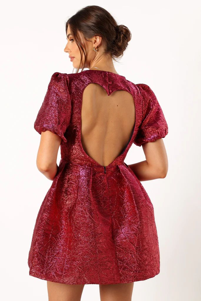 Jadore Mini Dress - Red Magenta | Petal & Pup (US)