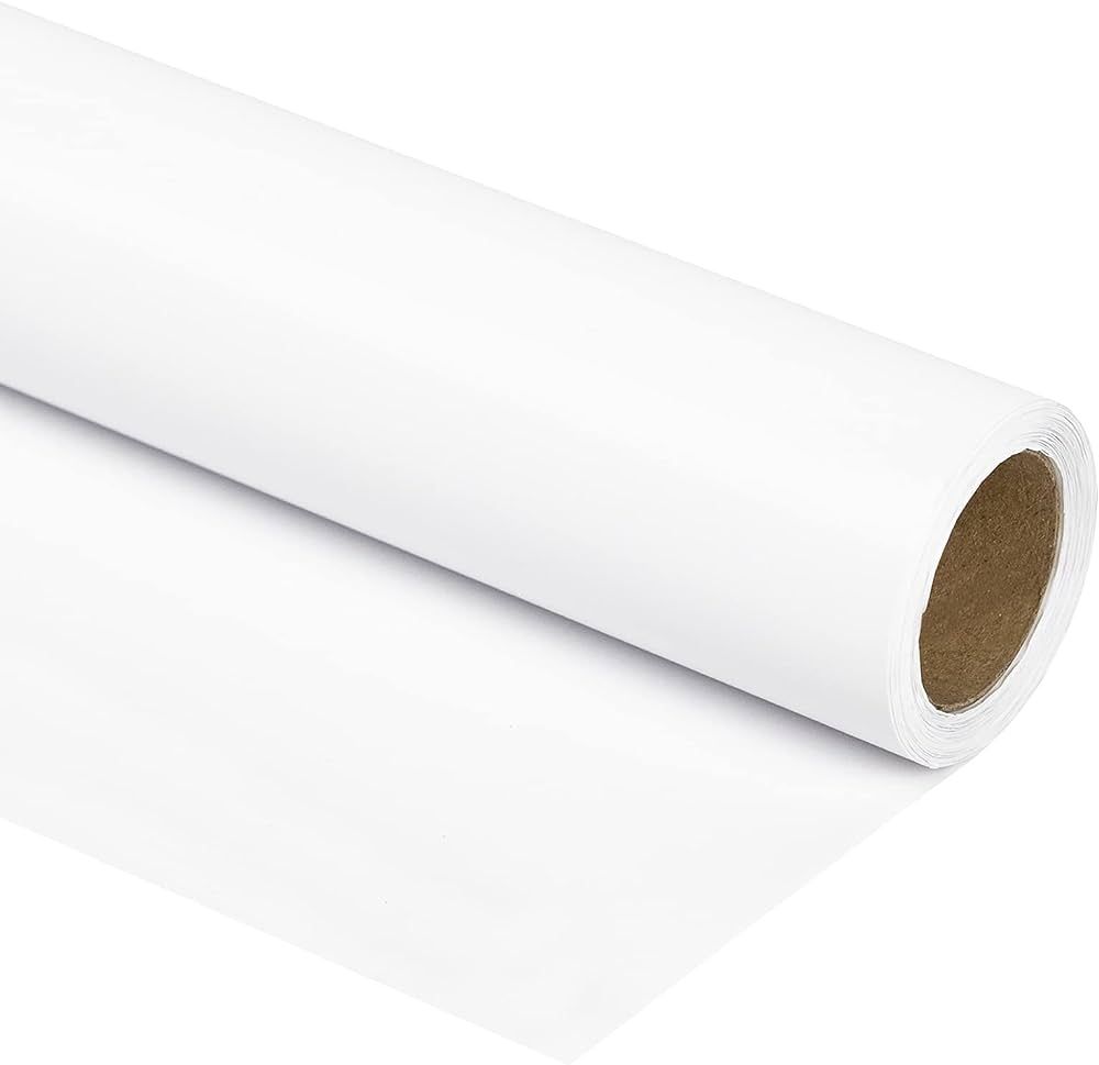 RUSPEPA White Wrapping Paper Solid Color for Wedding, Birthday, Shower, Congrats, and Holiday - 1... | Amazon (US)