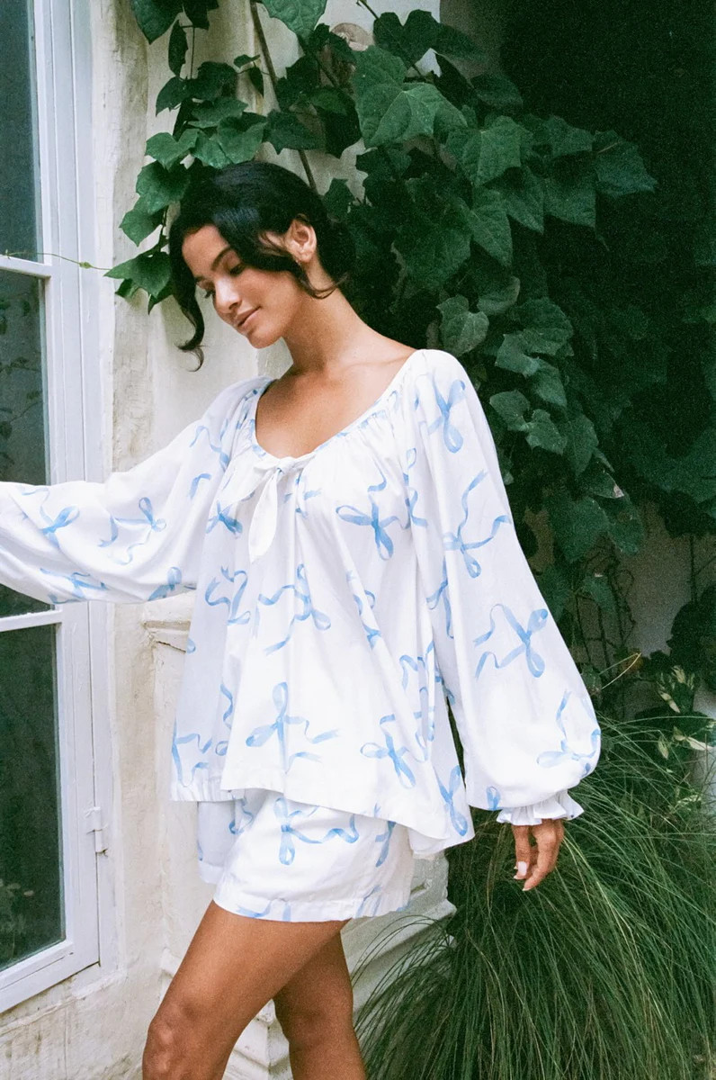 Heidi Sleep Set - Bow | Piyama