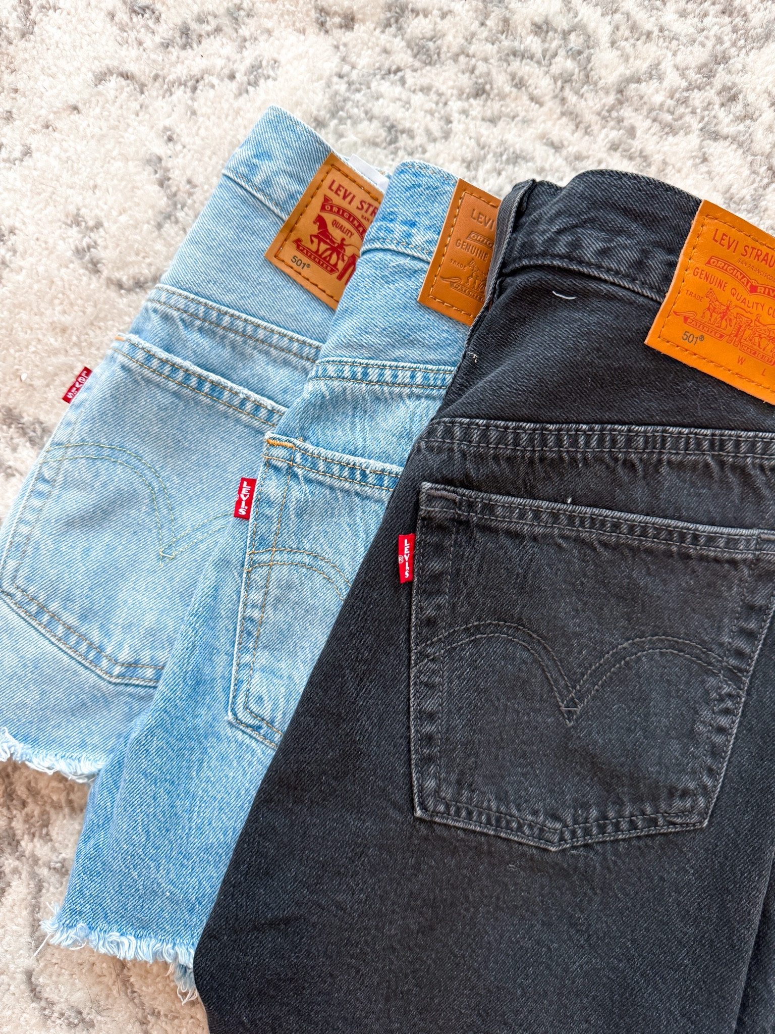 ✨Jean shorts at any length you want - short or mid length. I’m wearing my true to size in each. Size up for a looser fit. 

#LTKstyletip #LTKfindsunder100 #LTKfindsunder50