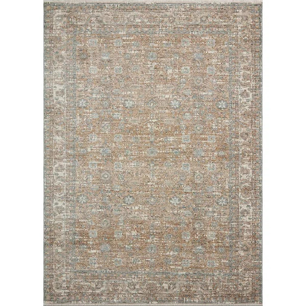 Devaughnte Machine Woven / Power Loomed Gray Indoor/Outdoor Rug | Wayfair North America