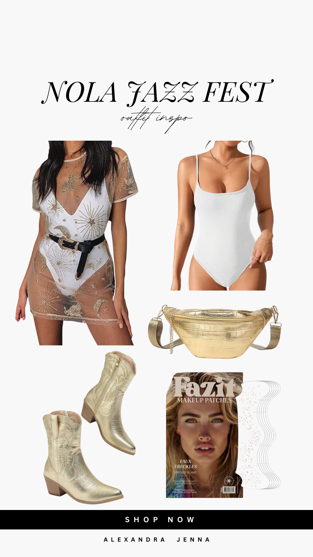 NOLA Jazz Fest outfit inspo

#LTKFindsUnder50 #LTKFestival #LTKStyleTip