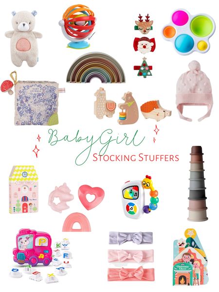 Baby Girl Stocking Stuffers 

#LTKGiftGuide

#LTKbaby #LTKHoliday