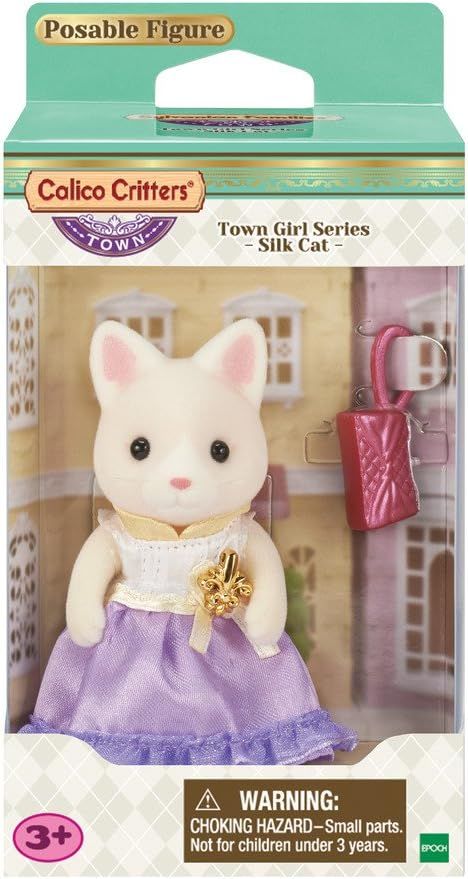 Calico Critters Town Girl Series - Silk Cat - | Amazon (US)