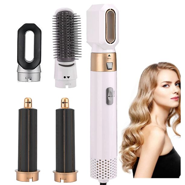 Portable Electric Blow Dryer, 5 in 1 Hot Air Styler, 5 In 1 Hair Blower Volumizer Hair Straighten... | Walmart (US)