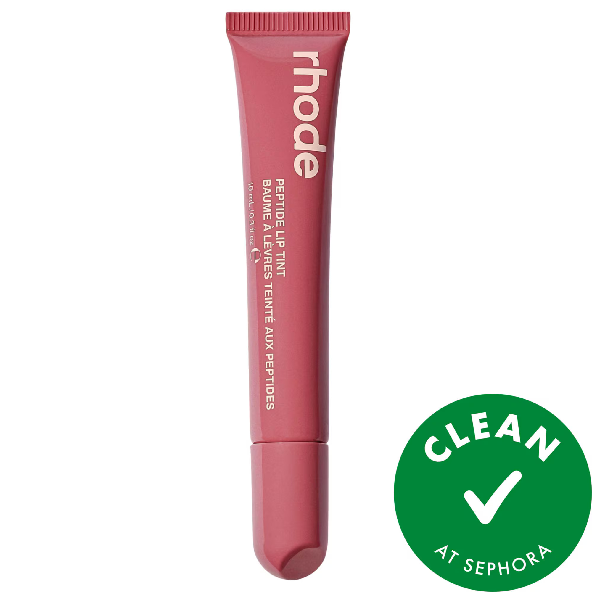 rhode Peptide Lip Tint Nourishing Glaze Salty Tan - soft mauve 0.3oz/10ml | Sephora (US)