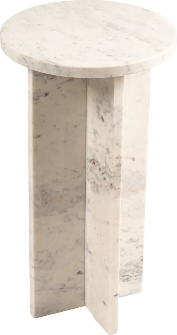 Martini Accent Table with Interlocking Cross Base | Nordstrom