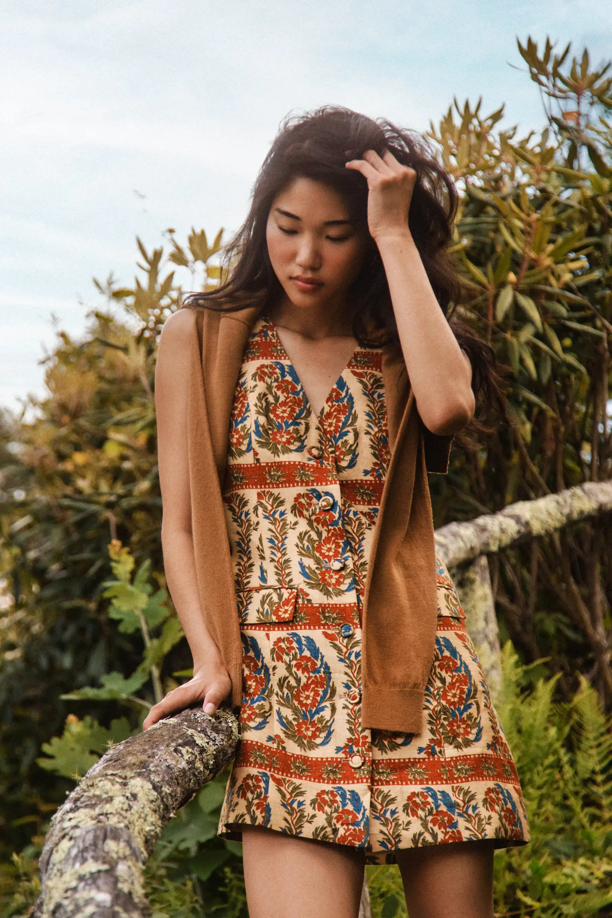 Suni Dress | Vest Style Mini Dress | Hunter Bell | Hunter Bell