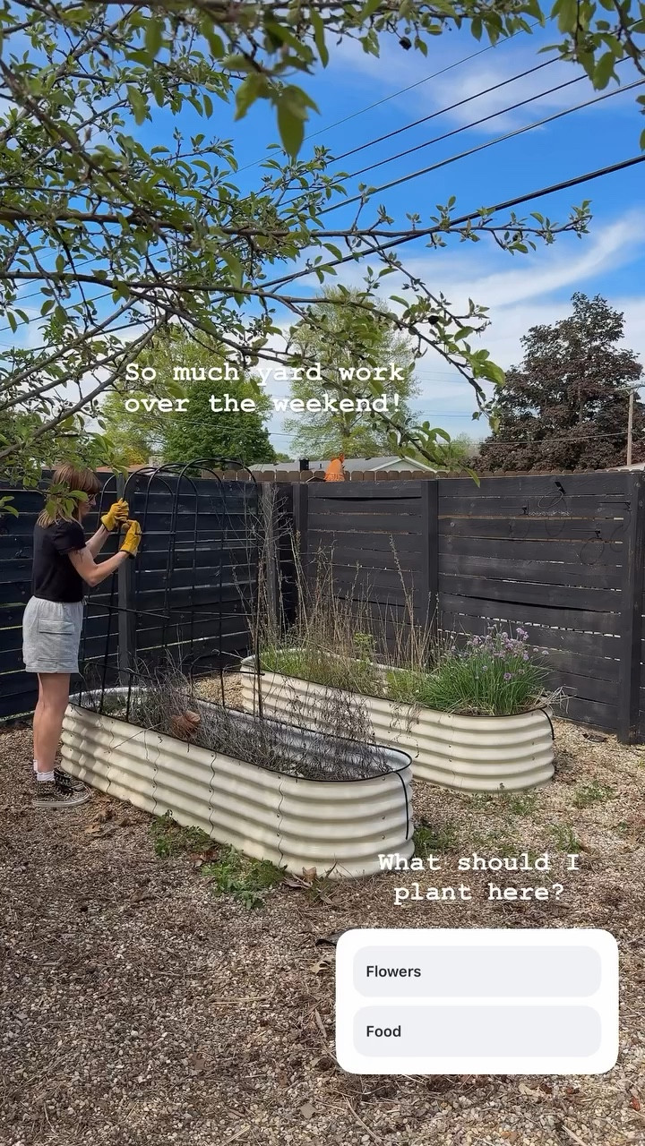 Raised garden beds 👩🏻‍🌾🌱✨

#LTKHome #LTKSeasonal