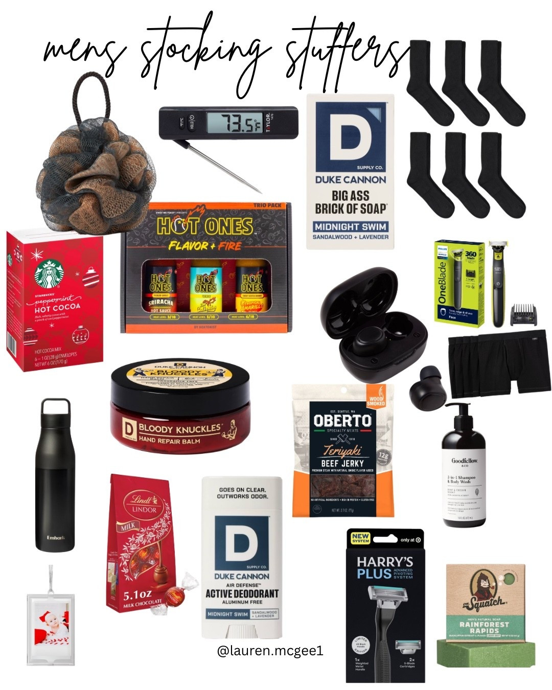 Sticking stuffers for him 

#LTKGiftGuide #LTKHoliday #LTKFindsUnder50