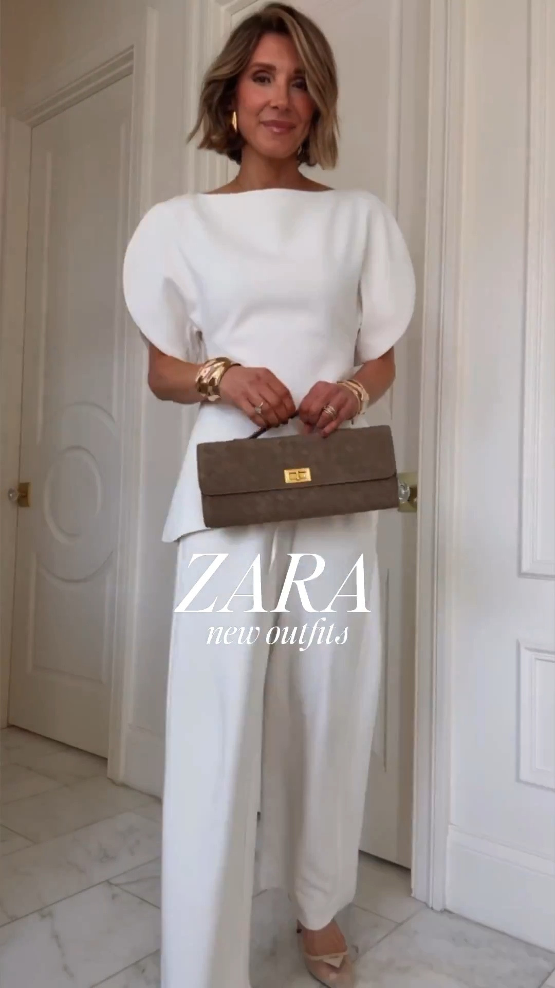 New arrivals at @Zara are so good 🤍
For reference: 5'7", wearing size small in tops and 2/25 in bottoms.
#ZaraFinds #LTKStyle 

#LTKootd #LTKootd