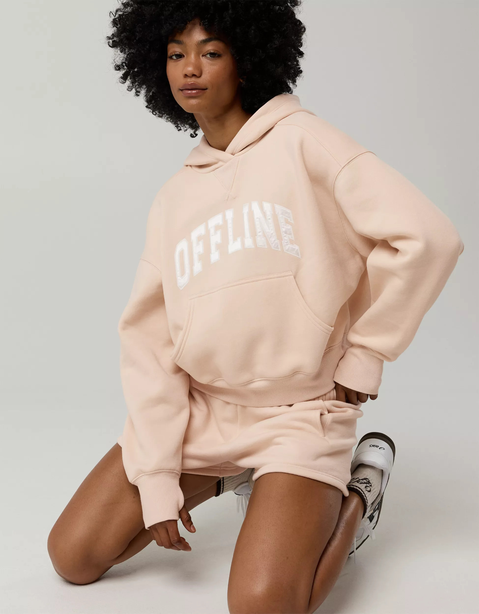 OFFLINE By Aerie Cloud Fleece Classic Length Hoodie | Aerie