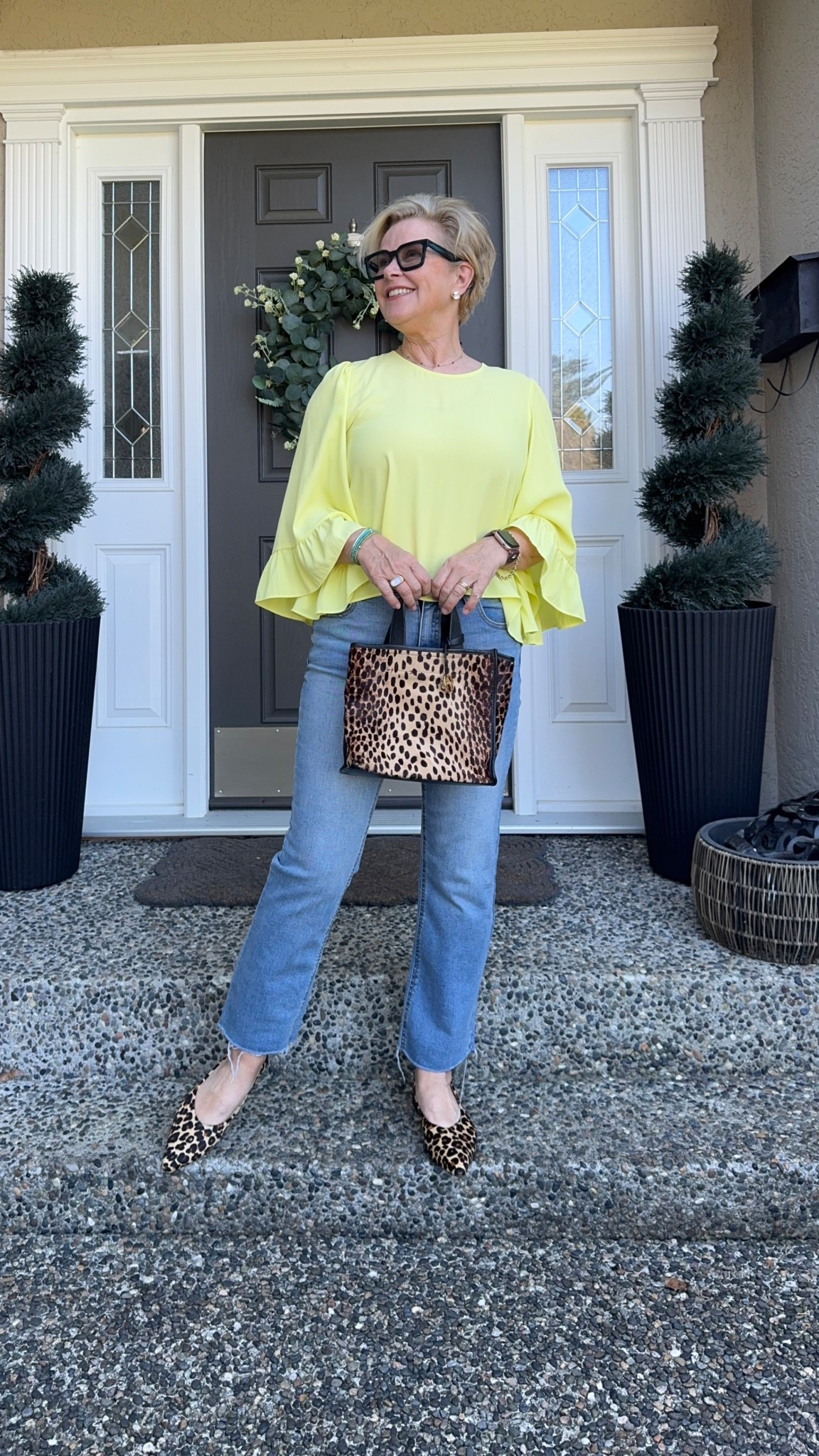 Yellow is my happy colour. What’s yours??

#LTKMidsize #LTKOver40 #LTKootd