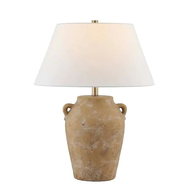 Ceramic Jug Base Table Lamp | Antique Farm House