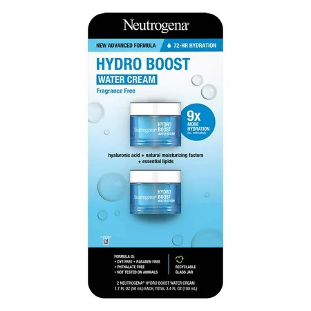 Neutrogena Hydro Boost Water Cream 1.7 Ounce (Pack of 2) | Walmart (US)