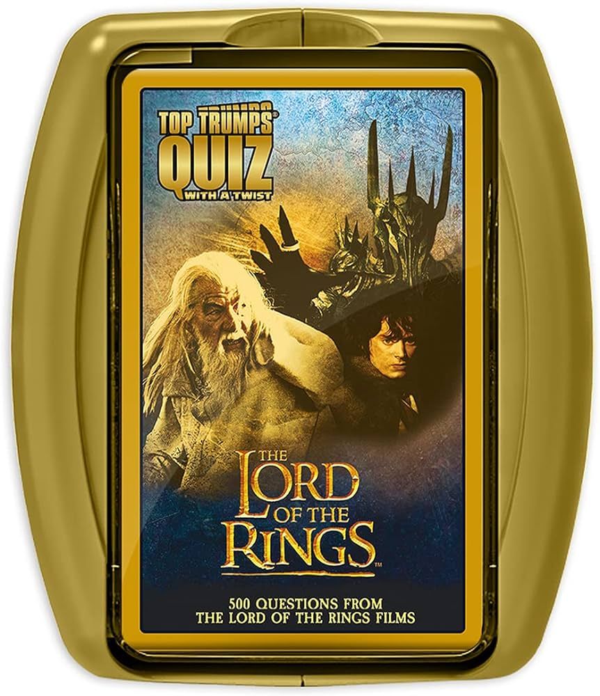 Top Trumps Lord of The Rings Quiz Game | Amazon (US)