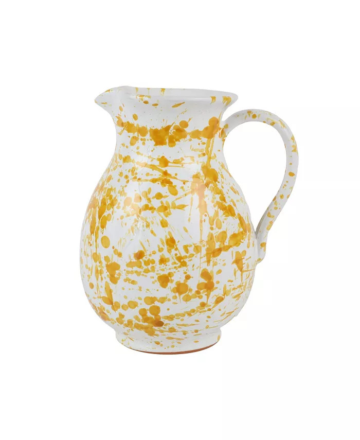 Amalfitana Splatter Pitcher 8" | Macy's