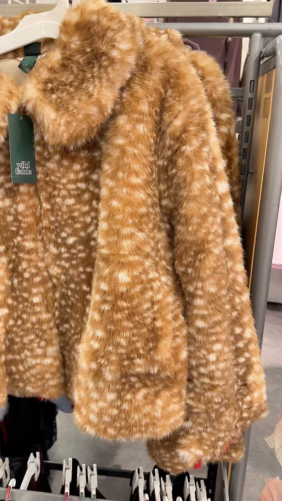 target jacket faux fur fashion style