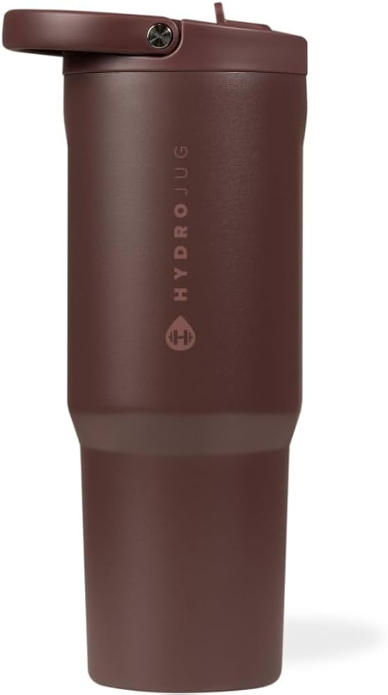 HydroJug Sport - Stainless Steel Tumbler with Straw, Vacuum Insulated, 32oz Leakproof Water Bottl... | Amazon (US)