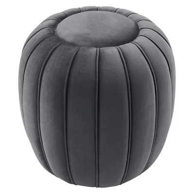 Modway Celebrate Channel Tufted Performance Velvet Ottoman | Wayfair North America