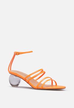 Sadella Geometric Heeled Sandal | ShoeDazzle