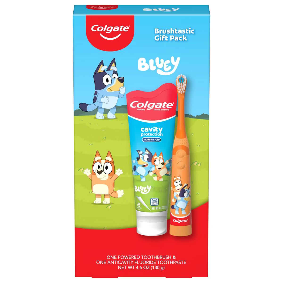 Colgate Kids' Bluey Toothbrush & Toothpaste Gift Set - 2ct | Target