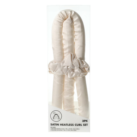 satin heatless curls set 3-pack - blue | Five Below