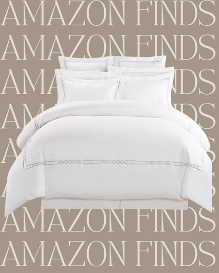 Amazon find 👏🏼 designer lol for less bedding under $100! 

Duvet cover, designer inspired bedding, Bedding, guest room, primary bedroom, bedroom, bedroom styling, curated spaces, shoppable inspo, bedroom inspiration, Modern home decor, traditional home decor, budget friendly home decor, Interior design, look for less, designer inspired, Amazon, Amazon home, Amazon must haves, Amazon finds, amazon favorites, Amazon home decor #amazon #amazonhome 

#LTKFindsUnder100 #LTKStyleTip #LTKHome