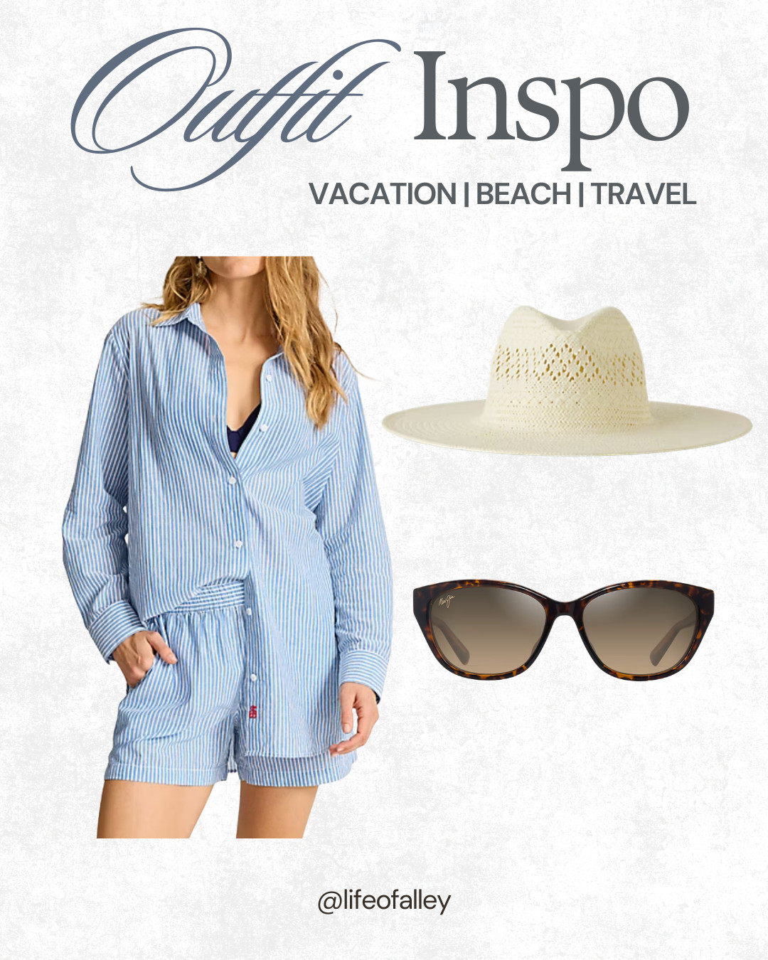 Beach vacation outfit inspo from Tommy Bahama. Cute travel outfit. 

 #LTKSeasonal #LTKOver40 #LTKSwim