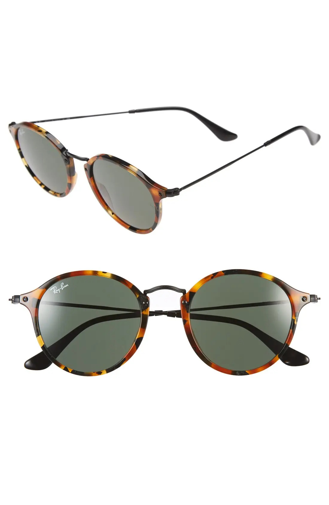 Women's Ray-Ban 'Icon' 49mm Sunglasses - Tortoise/ Black | Nordstrom