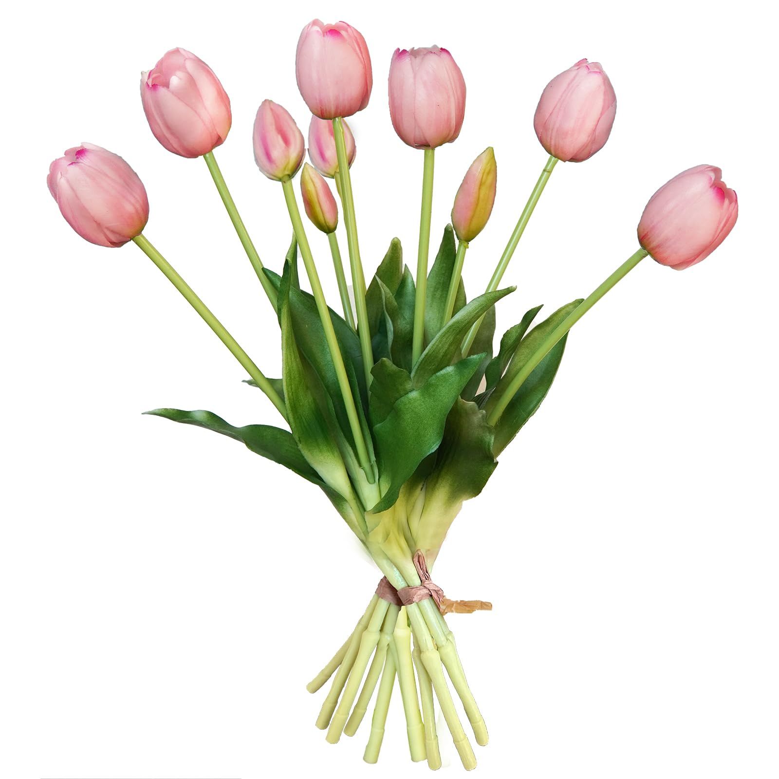 10 Pcs Fake Tulips Tulips Artificial Flowers Real Touch Fake Flowers Artificial Flower Bouquet fo... | Amazon (US)