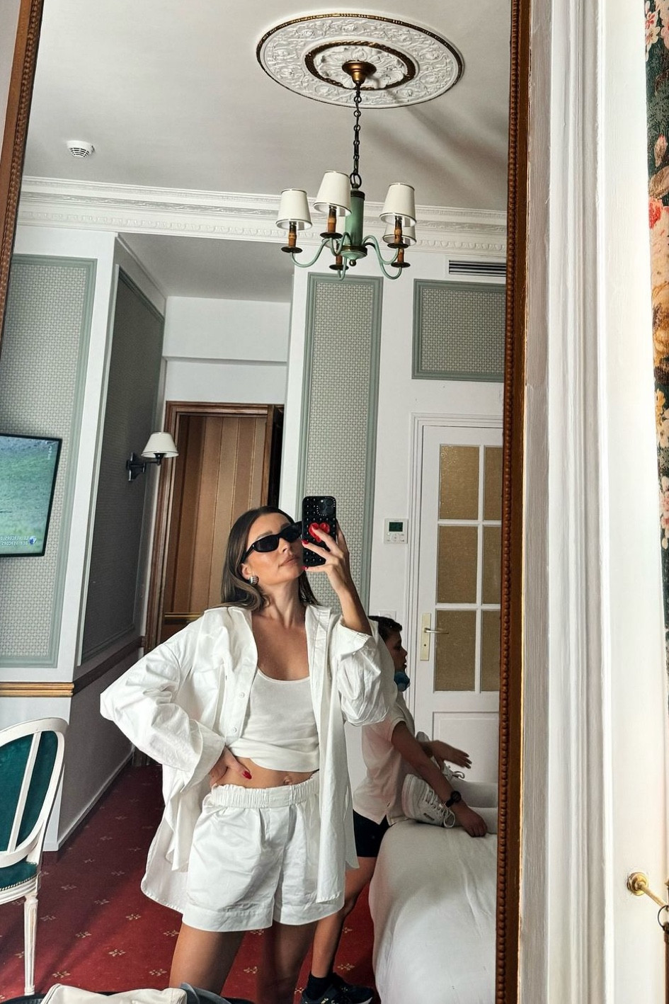 Fresh summer look 🤍

Shirt is a size 8 and shorts are an XS

#LTKstyletip #LTKaustralia