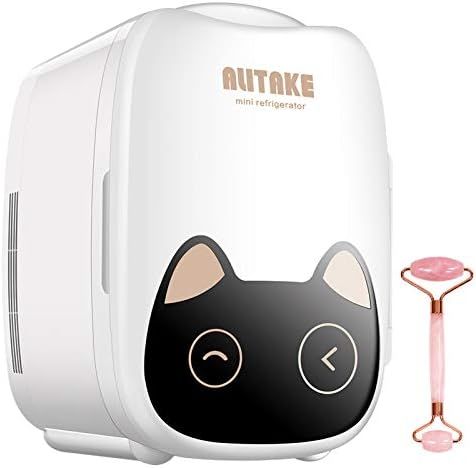 Alitake Skincare Fridge, Mini Fridge Portable Cooler and Warmer Beauty Fridge Makeup Fridge with ... | Amazon (US)