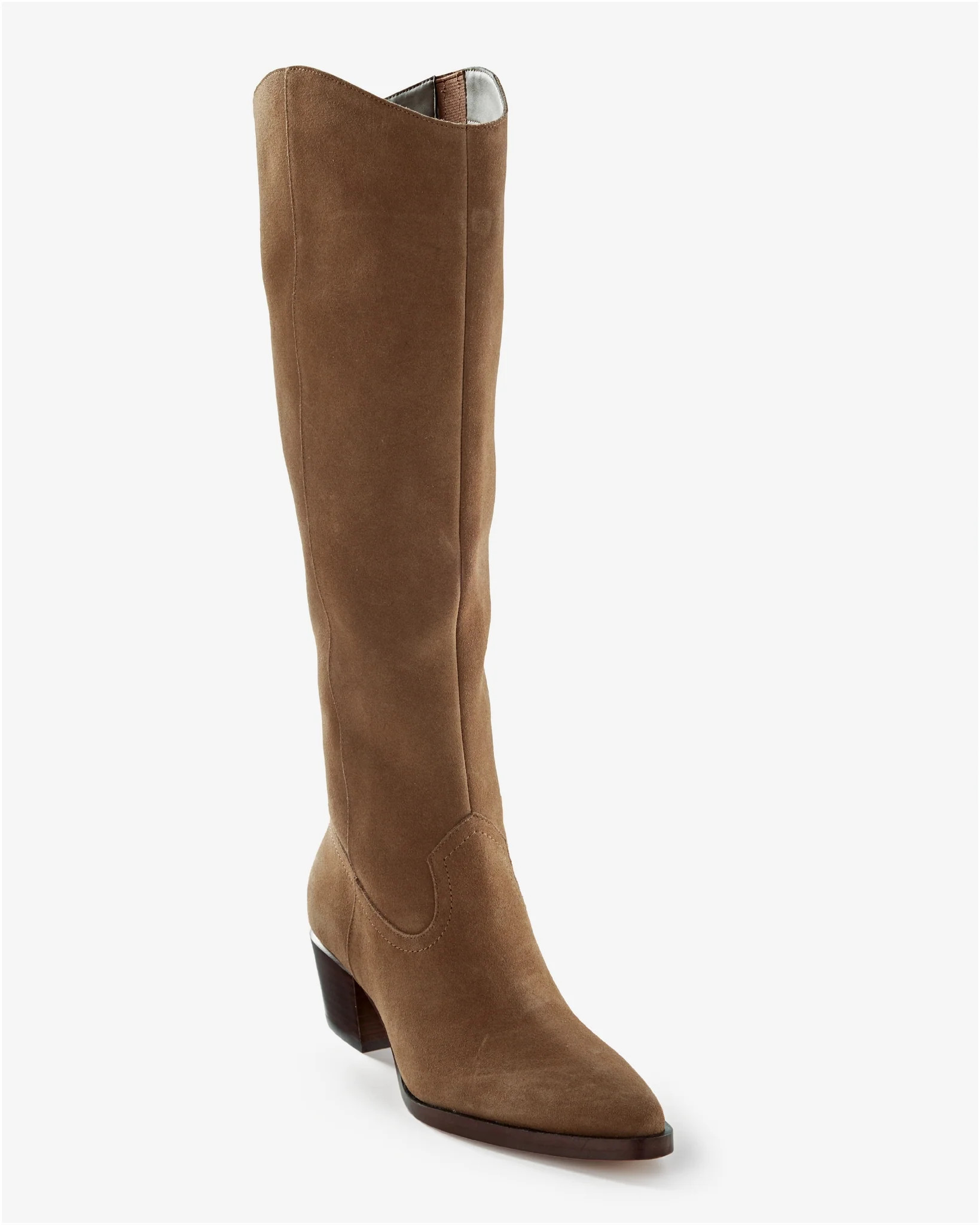 Western Riding Boot - Light Brown | Boston Proper