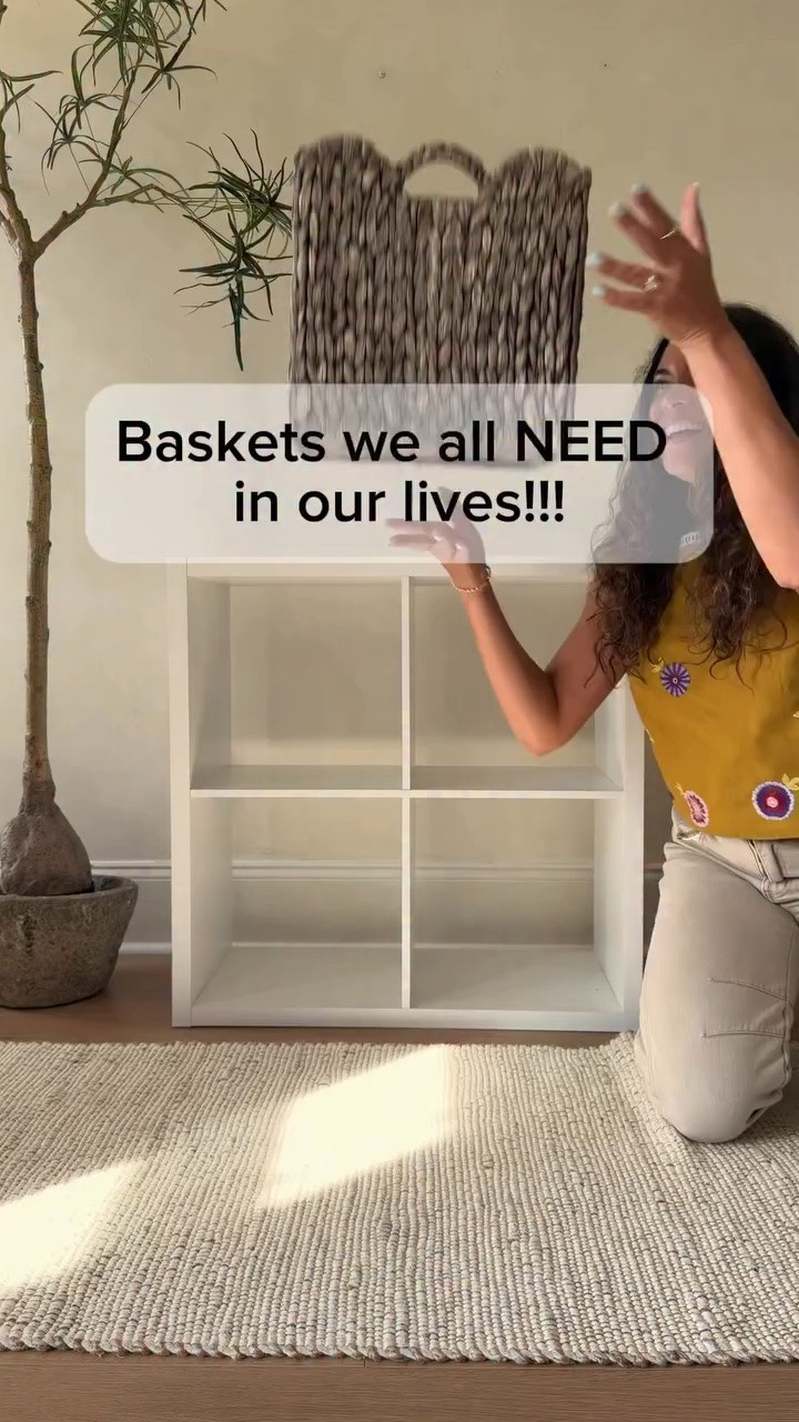 Follow + Comment “NEED” for the links to these BEAUTIFUL baskets!!! 🤎 GORGEOUS durable cube baskets for your shelves and organizers!!!😍😍 love the pattern and colors of wonderful storage baskets! Follow and comment NEED for the links!! #amazonhome #amazonfinds #amazonfavorites #storagehacks #amazonstorage