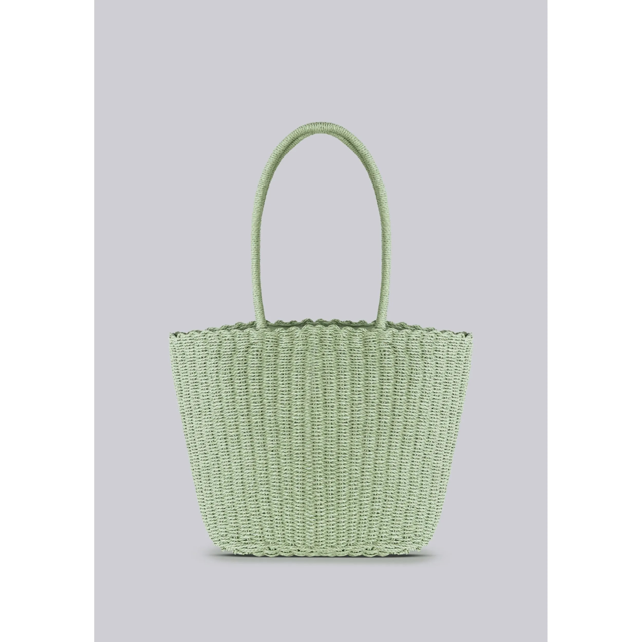 Bolsa Tote Feminina De Palha - Verde | Hering (BR)