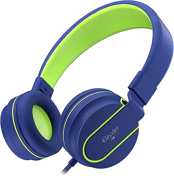 Elecder i36 Kids Headphones Children Girls Boys Teens Foldable Adjustable On Ear Headphones 3.5mm... | Amazon (US)