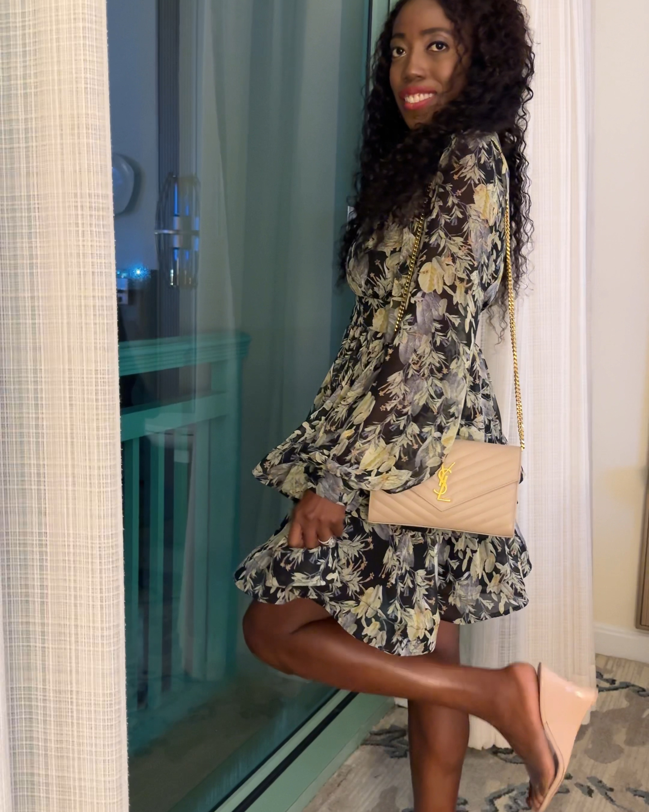 My dress is true to size. However, it has no stretch. Wearing a small. 
My wedges are currently on sale. Under $80. 
*In partnership with DSW  

Fall Outfit, Fall Dress, Dress, 

#LTKFindsUnder100 #LTKVideo #LTKOver40