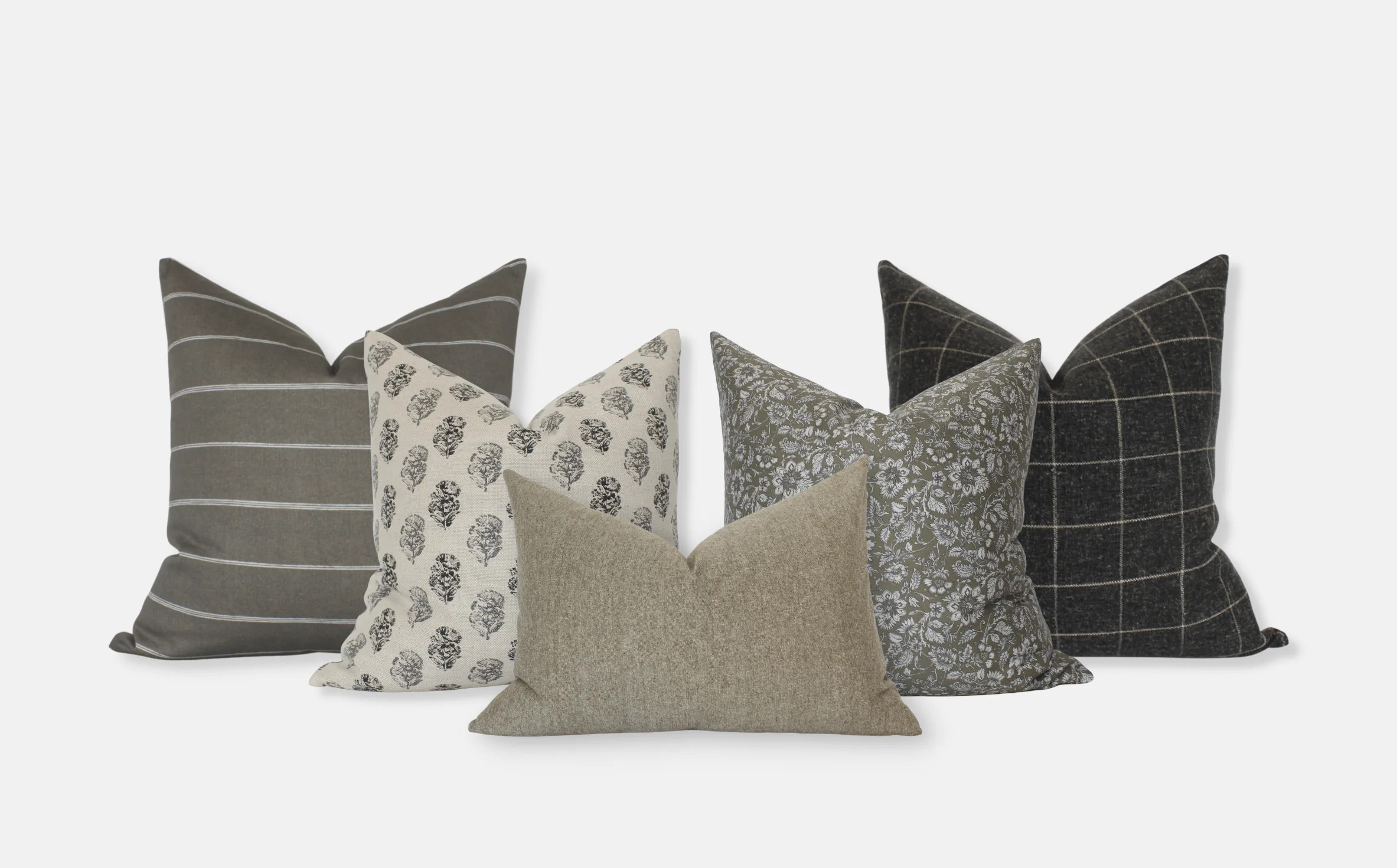 Dania Pillow Combo | Set of 5 | Textileish LLC