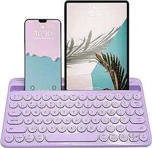 Macally Small Wireless Bluetooth Keyboard for Tablet and Phone, iPad, iPhone, Rechargeable - 78 K... | Amazon (US)